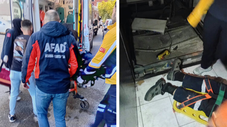 Zonguldak'ta korku dolu dakikalar: İş hanının asansörü düştü; 1 yaralı