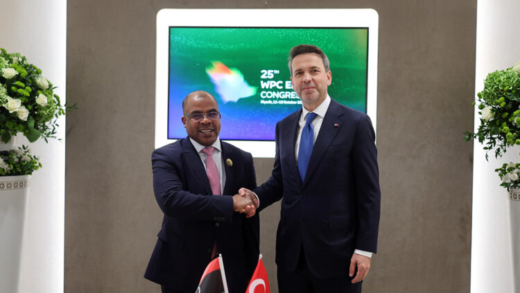 Alparslan Bayraktar, Libyalı mevkidaşı Abdulsadek ile görüştü