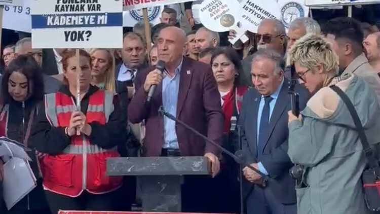 EMADDER'in Ankara mitinginde konuşan Yıldırım Kaya: "Sandığı beklemeyin, Meclis kapısına dayanın"