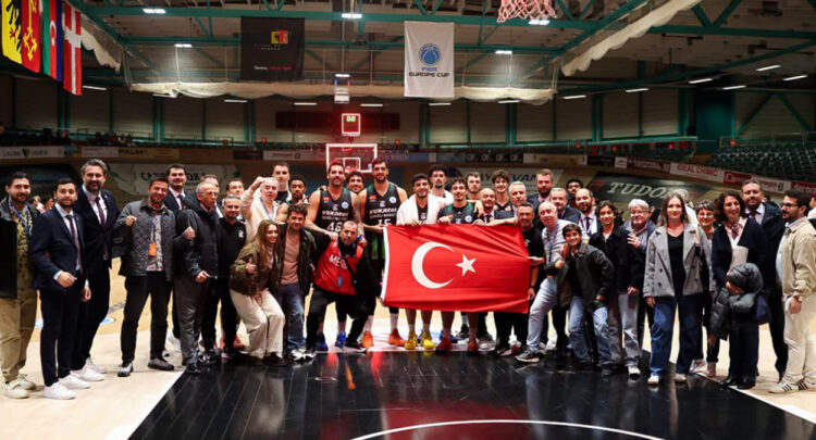 Denizli Basket'ten Avrupa deplasmanında ilk: Galibiyet sevinci yaşadılar