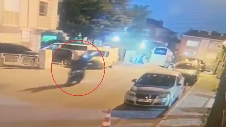 Ankara'da inşaat firmasına silahlı saldırı kamerada