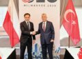 Bakan Bolat, Polonyalı mevkidaşı Domański ile bir araya geldi