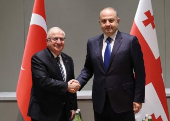 Bakan Güler, Gürcistan Başbakan Yardımcısı ve Savunma Bakanı Chikovani ile görüştü