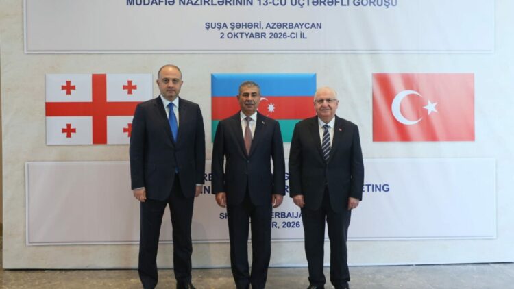 Türkiye-Gürcistan Üçlü Savunma Bakanları Toplantısı Şuşa’da düzenlendi