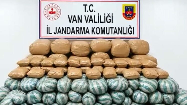 Van'da 517 kilo uyuşturucu madde ele geçirildi: 1 gözaltı