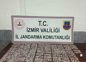 Jandarmanın durdurduğu araçta 1456 sentetik hap ele geçirildi