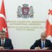 Bakan Tekin, Gürcü mevkidaşı ile bir araya geldi