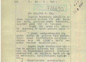 MİT, İnönü ile Churchill görüşmesinin Alman çevrelerine yansımasına ilişkin belgeyi paylaştı