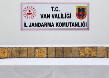 Van’da tarihi eser operasyonu