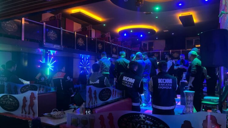 Polatlı’da eğlence mekanlarına denetim: 68 gözaltı