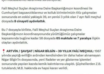 Bakan Gürlek: 8 faili meçhul cinayeti aydınlattık