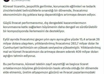Cevdet Yılmaz: İhracatımızın vatandaşımızın refahına daha güçlü yansımasını sağlayacağız