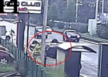 Otomobilin takla attığı kazada sürücü yaralandı