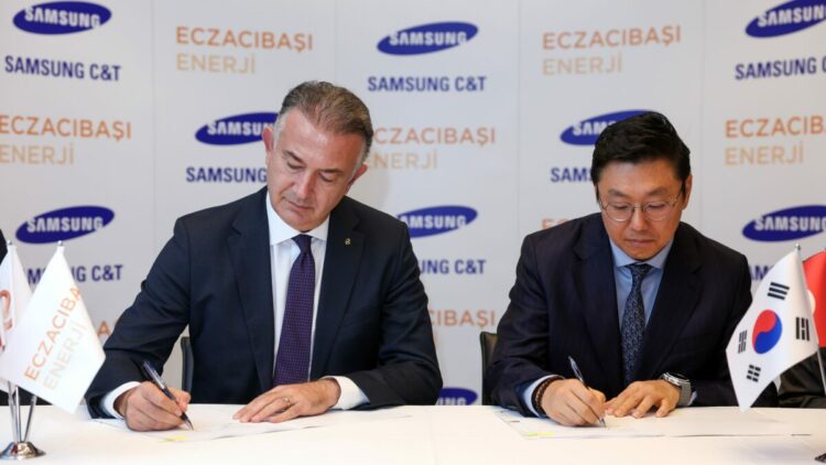 Eczacıbaşı Enerji Yatırımları ve Samsung C&T yenilenebilir enerjide güçlerini birleştirdi