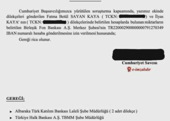 Fatma Betül Sayan Kaya ve eşinin gönüllü ödeme talebine başsavcılıktan izin verildi