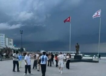 DHA’nın haberinin ardından ünü sınırı aşan 'Salla Dansı’ Girne’den kameraya yansıdı