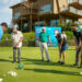 Astronotlar Belek'in tanıtımı için golf oynadı