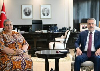 Bakan Fidan, BM Genel Sekreteri Libya Özel Temsilcisi'ni kabul etti