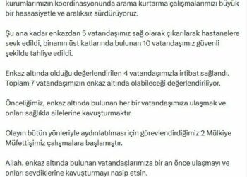 Bakan Çiftçi'den Maltepe'de çöken bina ile ilgili açıklama