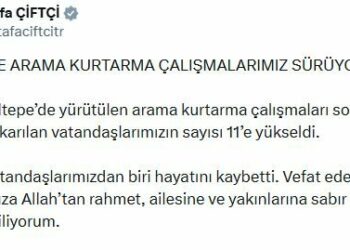 Bakan Çiftçi: Enkazdan çıkarılanların sayısı 11'e yükseldi