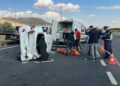 Nevşehir'de kamyonet ile otomobil çarpıştı: 2 ölü, 1 yaralı
