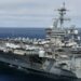 Orta Doğu'daki USS Abraham Lincoln uçak gemisi ABD'ye döndü