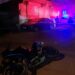 Rögar kapağına çarpan motosikletin sürücüsü ağır yaralı