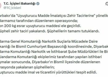 Diyarbakır'da 2,2 ton esrar ele geçirildi: 3 tutuklama