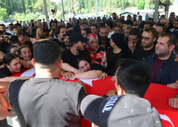 KKTC açıklarındaki gemi kazasında ölen Mehmet Nuri, toprağa verildi