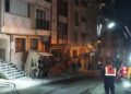 Şişli'de minibüs bina boşluğuna düştü: 1 yaralı