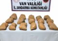 Van’da araziye gizlenmiş 22 kilo toz esrar ele geçirildi