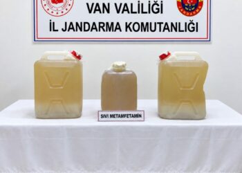 Van'da 34 kilo sıvı metamfetamin ele geçirildi; 1 tutuklama