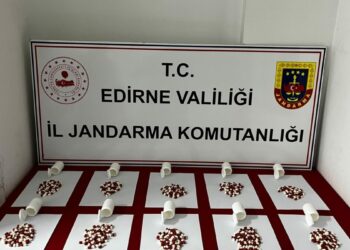 Üzerinde 568 sentetik hap ele geçirilen şüpheli gözaltına alındı