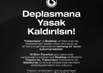 Trabzonspor'dan deplasman yasağının kaldırılması çağrısı