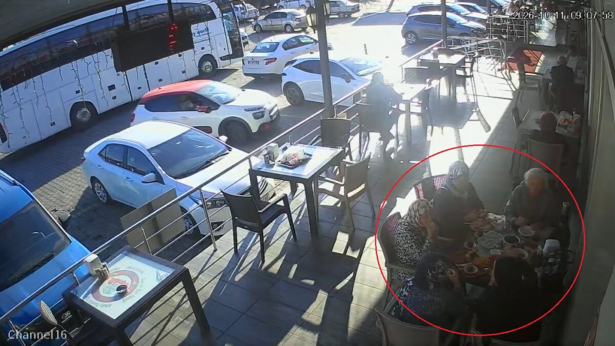 11 kişinin öldüğü otobüs, kazadan 2 saat önce mola vermiş; yolcuların kahvaltı yaptığı anlar kamerada