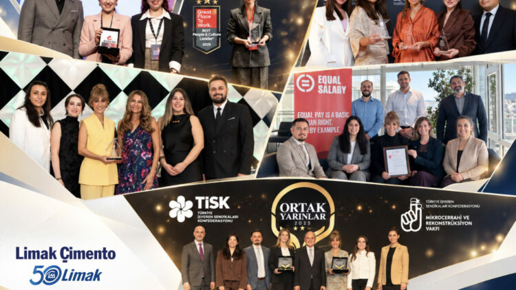 Limak Çimento, insan ve kültür uygulamalarıyla uluslararası ödüller kazandı