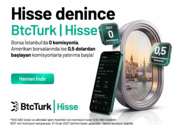 BtcTurk Hisse, Borsa İstanbul’da hisse işlemlerinde komisyonu sıfırladığını duyurdu