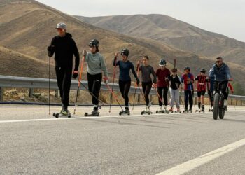 Yüksekova’da sporcular, yarışmalara kara yolunda hazırlanıyor