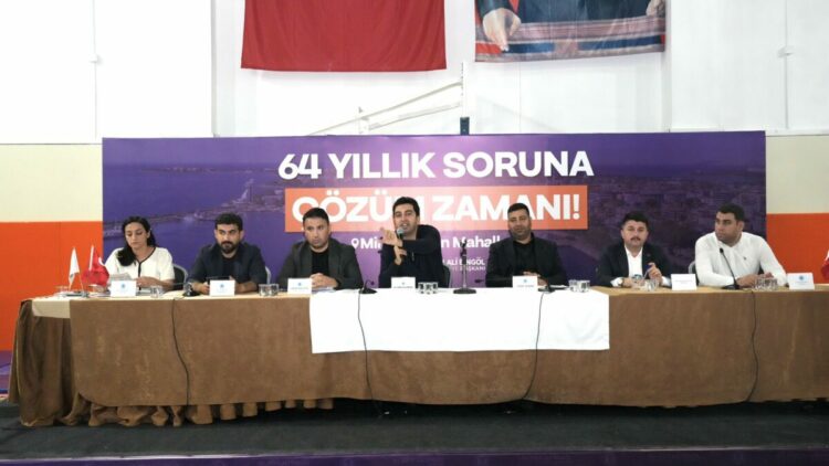 Tuzla’da 60 yıllık 726 parsel sorunu bakanlık desteğiyle çözüme yaklaştı