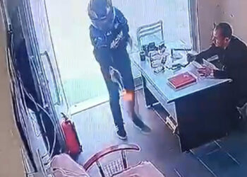Akaryakıt istasyonundaki silahlı saldırının görüntüleri ortaya çıktı