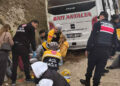 Yolcu midibüsü şarampole düştü: 9 yaralı