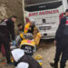 Yolcu midibüsü şarampole düştü: 9 yaralı