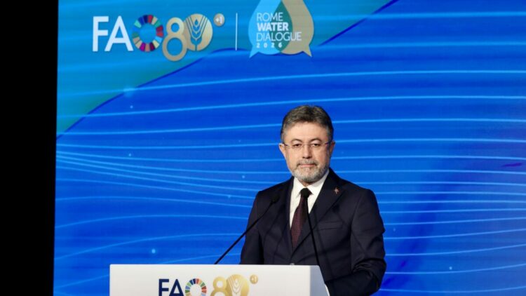 Bakan Yumaklı, FAO'da 'Roma Su Diyaloğu Programı'na katıldı