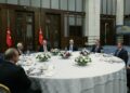 Cumhurbaşkanı Erdoğan, yüksek mahkeme başkanlarıyla yemekte bir araya geldi