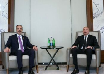 Dışişleri Bakanı Fidan, Bakü'de Azerbaycan Cumhurbaşkanı Aliyev tarafından kabul edildi