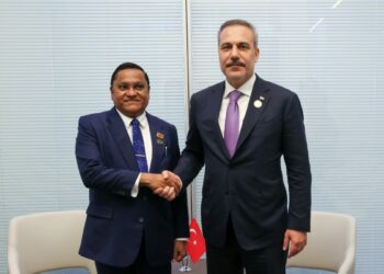 Dışişleri Bakanı Fidan, Sri Lankalı mevkidaşı Herath ile görüştü