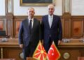 TBMM Başkanı Kurtulmuş, Kuzey Makedonya Meclis Başkanı Gaşi ile görüştü