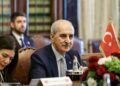 TBMM Başkanı Kurtulmuş, İtalya Senatosu Başkanı La Russa ile bir araya geldi