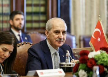 TBMM Başkanı Kurtulmuş, İtalya Senatosu Başkanı La Russa ile bir araya geldi