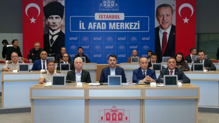 İstanbul'da Afet Koordinasyon Toplantısı düzenlendi